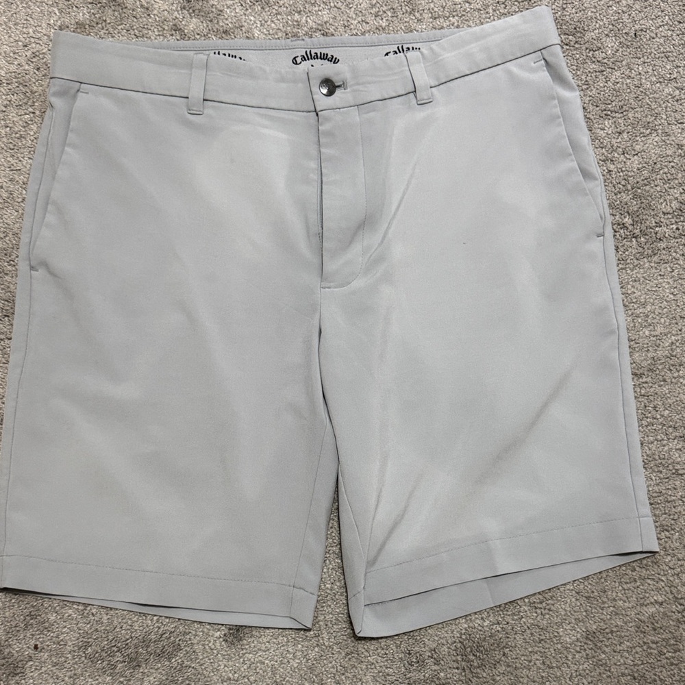 Callaway Men's Light Gray Shorts - Golf Shorts!
